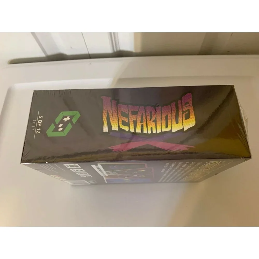 New IndieBox Nefarious New Sealed Complete CIB StarBlade Limited Edition Sealed‎